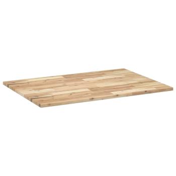 Schreibtischplatte Unbehandelt 120x70x2 cm Massivholz Akazie