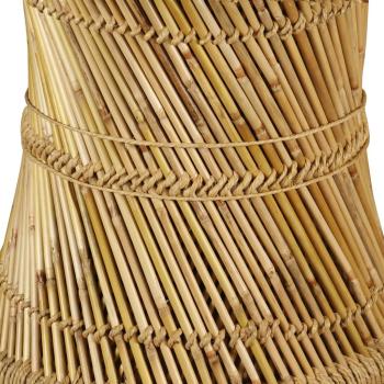 Couchtisch Bambus Achteckig 60x60x45 cm