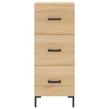 Highboard Sonoma-Eiche 34,5x34x180 cm Holzwerkstoff