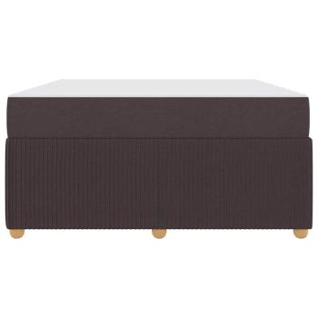 Bettgestell Sonstiges Dunkelbraun 140 x 200 cm Stoff