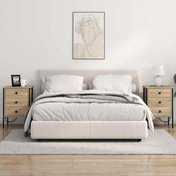 Nachttische 2 pcs Sonoma Eiche 42 x 41 x 61 cm Holzwerkstoff