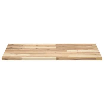 Waschtischplatte Unbehandelt 80x60x2 cm Massivholz Akazie