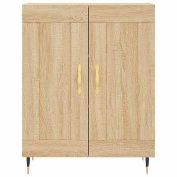 Sideboard Sonoma-Eiche 69,5x34x90 cm Holzwerkstoff