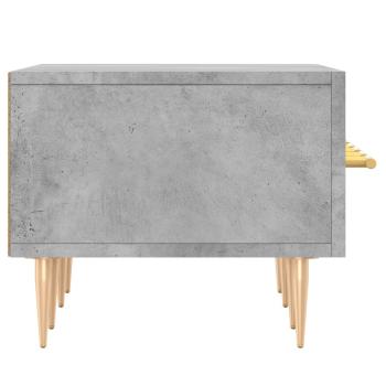 TV-Schrank Betongrau 150x36x30 cm Holzwerkstoff