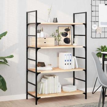ARDEBO.de - Schweberegale 4 Stk. 80x40x2 cm Massivholz Akazie Unbehandelt