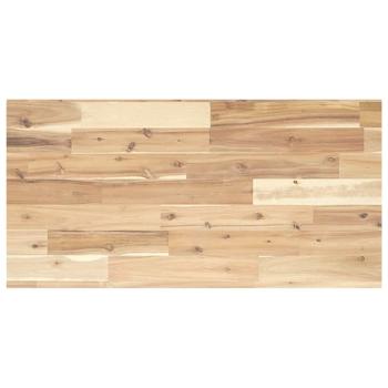 Schweberegale 4 Stk. 80x40x2 cm Massivholz Akazie Unbehandelt
