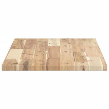 Schweberegal 60x40x2 cm Massivholz Akazie Unbehandelt