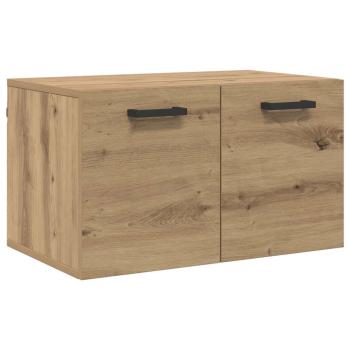 Wandschrank Eiche handwerklich 60 x 36.5 x 35 cm Holzwerkstoff