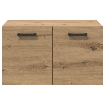 Wandschrank Eiche handwerklich 60 x 36.5 x 35 cm Holzwerkstoff