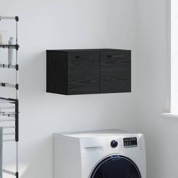 ARDEBO.de - Wandschrank Schwarze Eiche 60 x 36.5 x 35 cm Holzwerkstoff