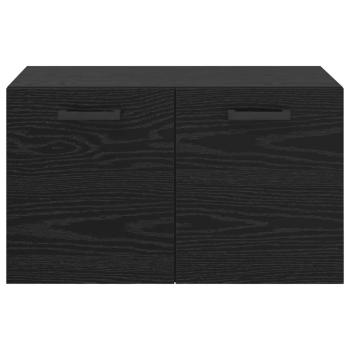 Wandschrank Schwarze Eiche 60 x 36.5 x 35 cm Holzwerkstoff