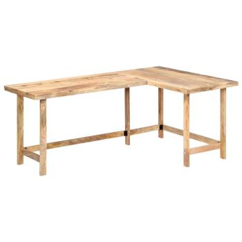 Schreibtisch 180 x 120 x 76 cm Massivholz Mango
