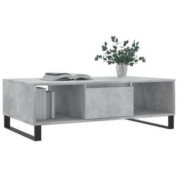 Couchtisch Betongrau 104x60x35 cm Holzwerkstoff
