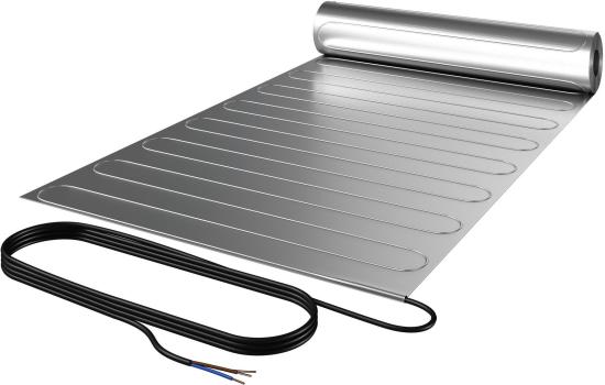 ARDEBO.de Etherma 122-LM5-1600 Heizmatte unter Laminat, 8.0m², 50x1600cm, 960W, 230V (39683)