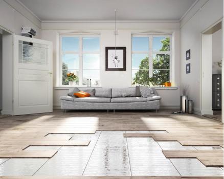 Etherma 122-LM5-1600 Heizmatte unter Laminat, 8.0m², 50x1600cm, 960W, 230V (39683)