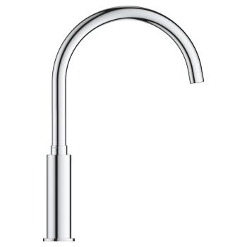 GROHE Blue Pure Mono Küchenarmatur mit Filterfunktion, Hochdruck, C-Auslauf, chrom (31724000)