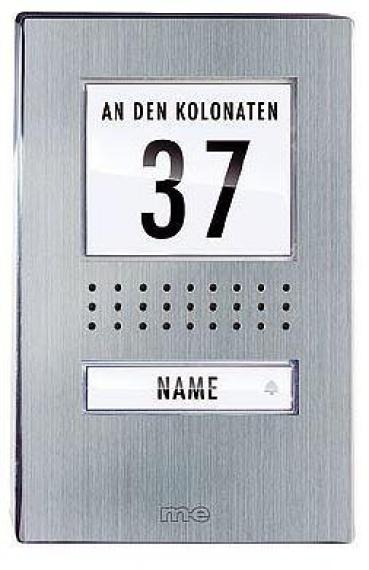 ARDEBO.de M-E Vistadoor ADV 110.1 EG Audio-Außenstation, Aufputz, 1-Familienhaus (40931)