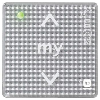 ARDEBO.de Somfy Smoove 1 IN io Silver Shine Funk-Wandsender, silber (1811095)