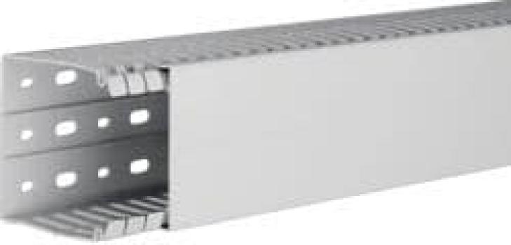 ARDEBO.de Hager HA780080 Verdrahtungskanal, 80x80x2000 mm, lichtgrau