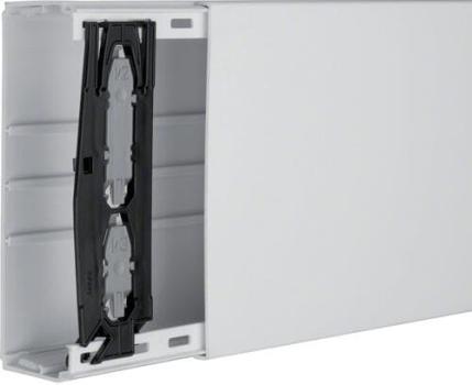 ARDEBO.de Hager LF6019007035 Leitungsführungskanal aus PVC, LF 60x190 mm, lichtgrau, 2m