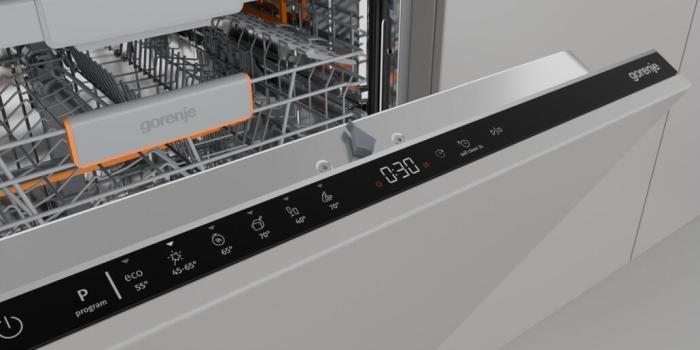 Gorenje GV16C Vollintegrierbarer Geschirrspüler, 60 cm breit, 16 Maßgedecke, TouchControl, 3 in 1 Funktion, Startzeitvorwahl