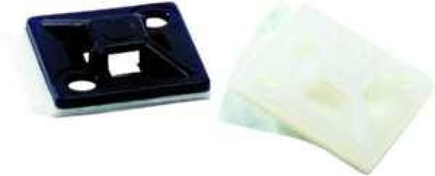 ARDEBO.de Thomas & Betts TC5347AR Befestigungssockel, selbstklebend (7TCG009500R0040), 29x29, 100 Stck.