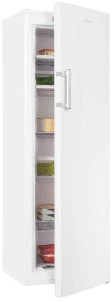 ARDEBO.de Exquisit GS271-NF-H-040D Stand Gefrierschrank, 54 cm breit, 204 L, NoFrost, 4 Schubladen, Schnellgefrieren, Gefriertablett, weiß