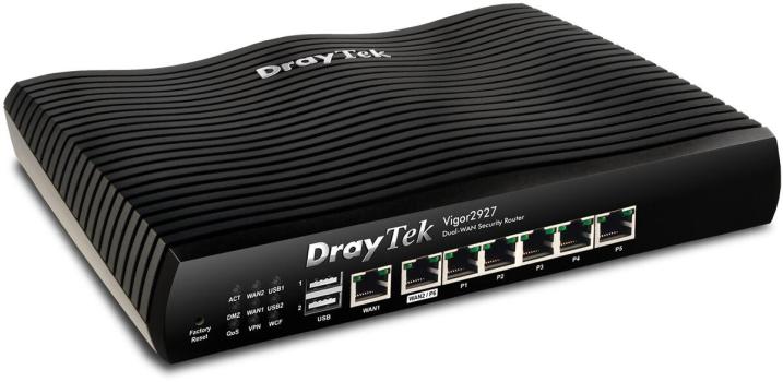 ARDEBO.de DrayTek Vigor 2927 VPN Router, DualWAN (v2927-DE-AT-CH)
