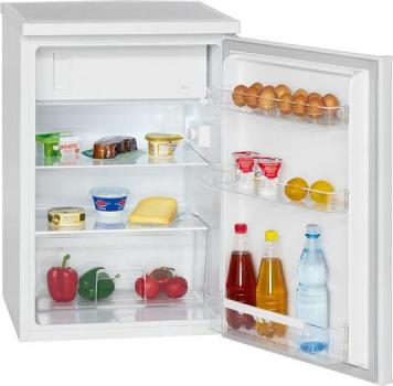 Bomann KS 2184.1 Standkühlschrank, 56cm breit, 120 Liter, Abtauautomatik, weiß