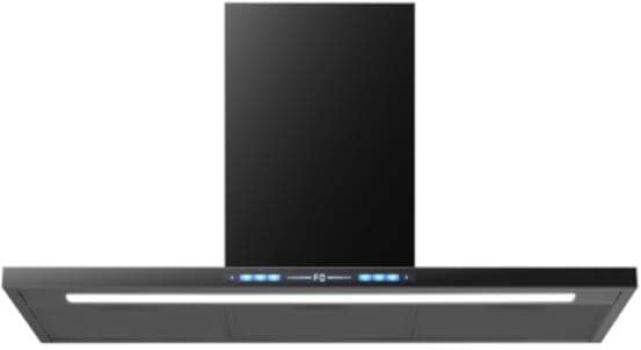 ARDEBO.de Wolkenstein WT3-90A++BR Wandhaube, 90 cm breit, 540,60 m³/h, LED Beleuchtung, 5 Leistungsstufen, schwarz