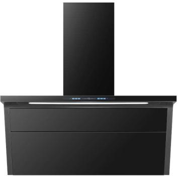 ARDEBO.de Wolkenstein WS55-90A++GCB Kopffreihaube, 90 cm breit, 558,00 m³/h, LED-Beleuchtung, Touch Control, schwarz