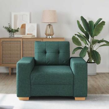 Sofasessel Dunkelgrün 60 cm Stoff