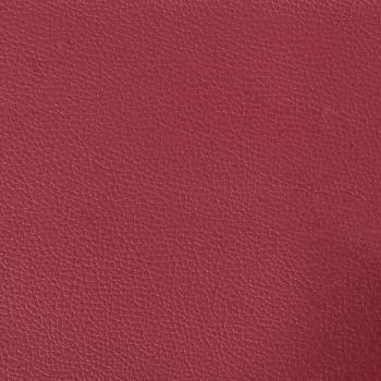 2-Sitzer-Sofa Weinrot 140 cm Kunstleder