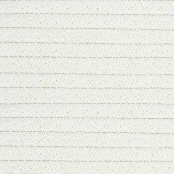 Aufbewahrungskorb Weiß Ø40x35 cm Baumwolle