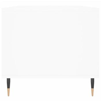 Couchtisch Weiß 90x49x45 cm Holzwerkstoff