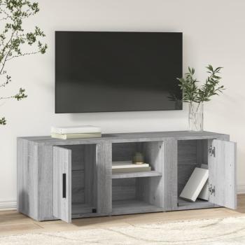 TV-Schrank Grau Sonoma 100x31,5x35 cm Holzwerkstoff