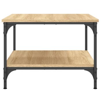 Couchtisch Sonoma-Eiche 55x55x40 cm Holzwerkstoff