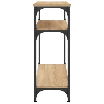 Konsolentisch Sonoma-Eiche 75x29x75 cm Holzwerkstoff