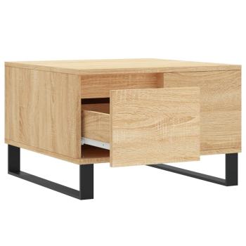 Couchtisch Sonoma-Eiche 55x55x36,5 cm Holzwerkstoff