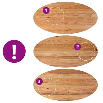 Esstisch Hellbraun 200x100x74 cm Massivholz Eiche Oval