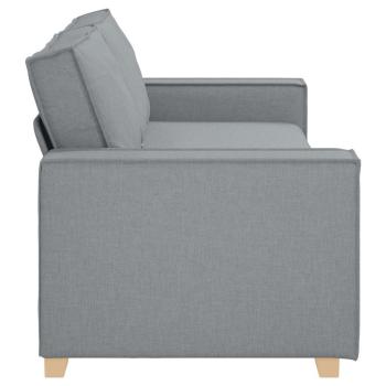 3-Sitzer-Sofa Dunkelgrau 180 cm Stoff