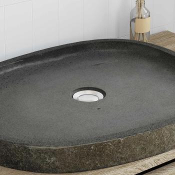 Basin Grau (55-65) x (40-50) x 6 cm Flussstein