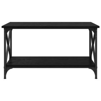 Couchtisch Schwarze Eiche 80 x 45 x 45.5 cm Holzwerkstoff
