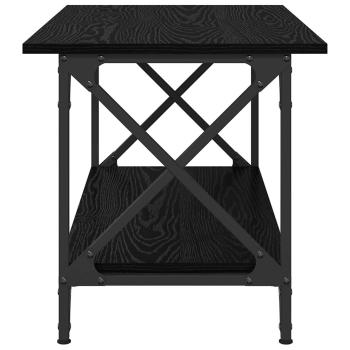 Couchtisch Schwarze Eiche 80 x 45 x 45.5 cm Holzwerkstoff