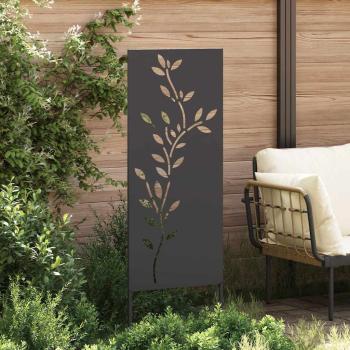 Garten dekoratives Panel Schwarz 50 x 140 cm