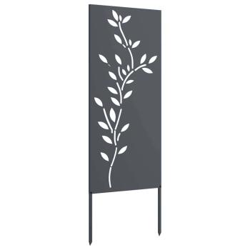 ARDEBO.de - Garten dekoratives Panel Anthrazit 50 x 140 cm
