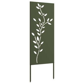 Garten dekoratives Panel Olivgrün 50 x 140 cm