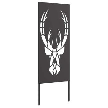 Garten dekoratives Panel Schwarz 50 x 140 cm