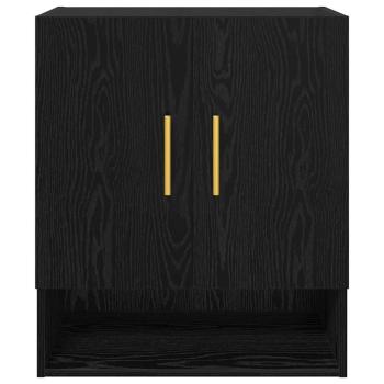 Wandschrank Schwarze Eiche 60 x 31 x 70 cm Holzwerkstoff