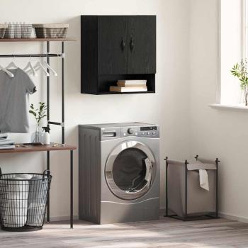 ARDEBO.de - Wandschrank Schwarze Eiche 60 x 31 x 70 cm Holzwerkstoff